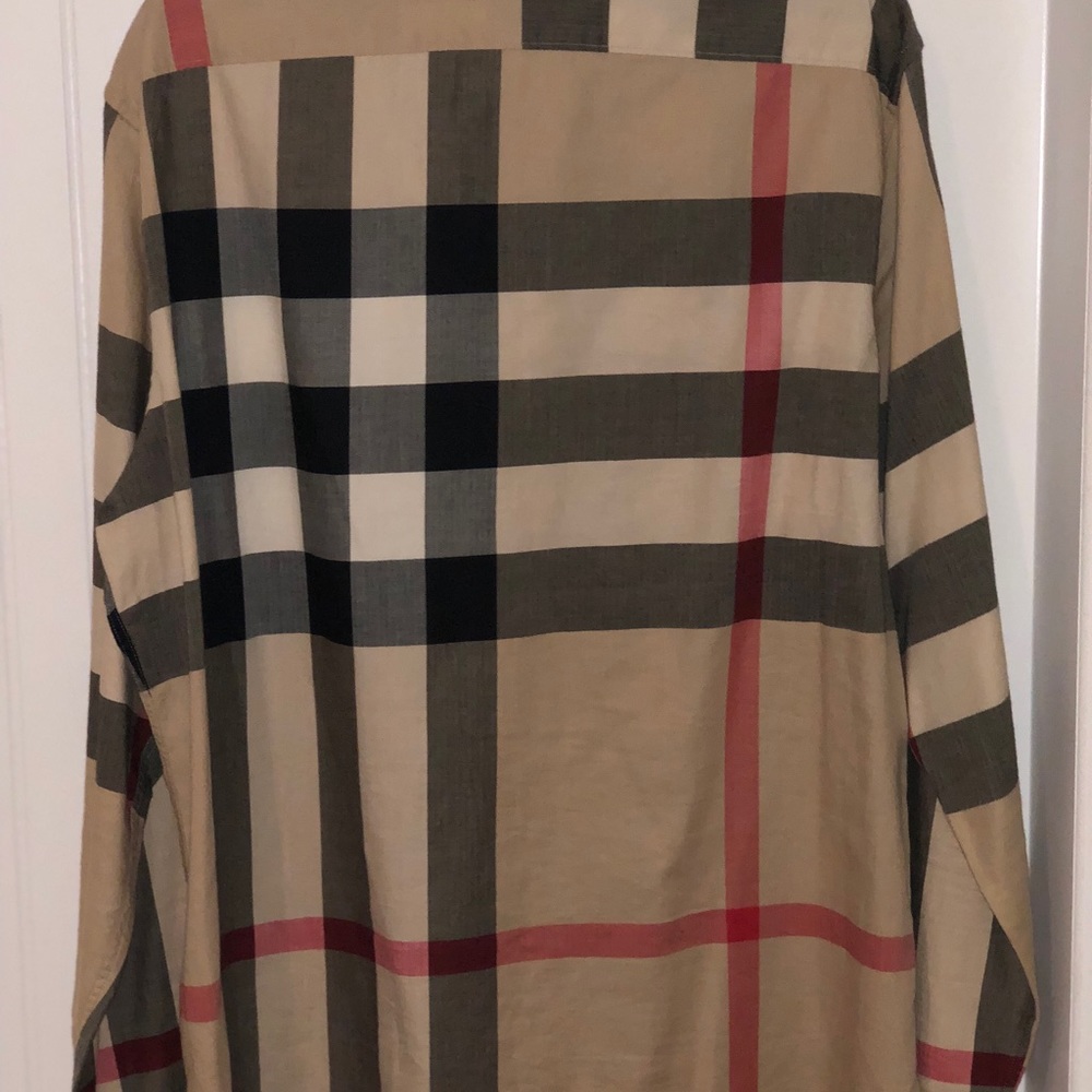 NWT Men’s Authentic Burberry Brit Shirt - Picture 4 of 6
